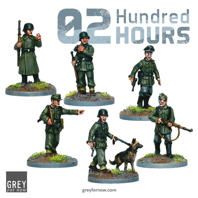 Miniature : 02 Hundred Hours – Starter Set (WWII skirmish, 28 mm)