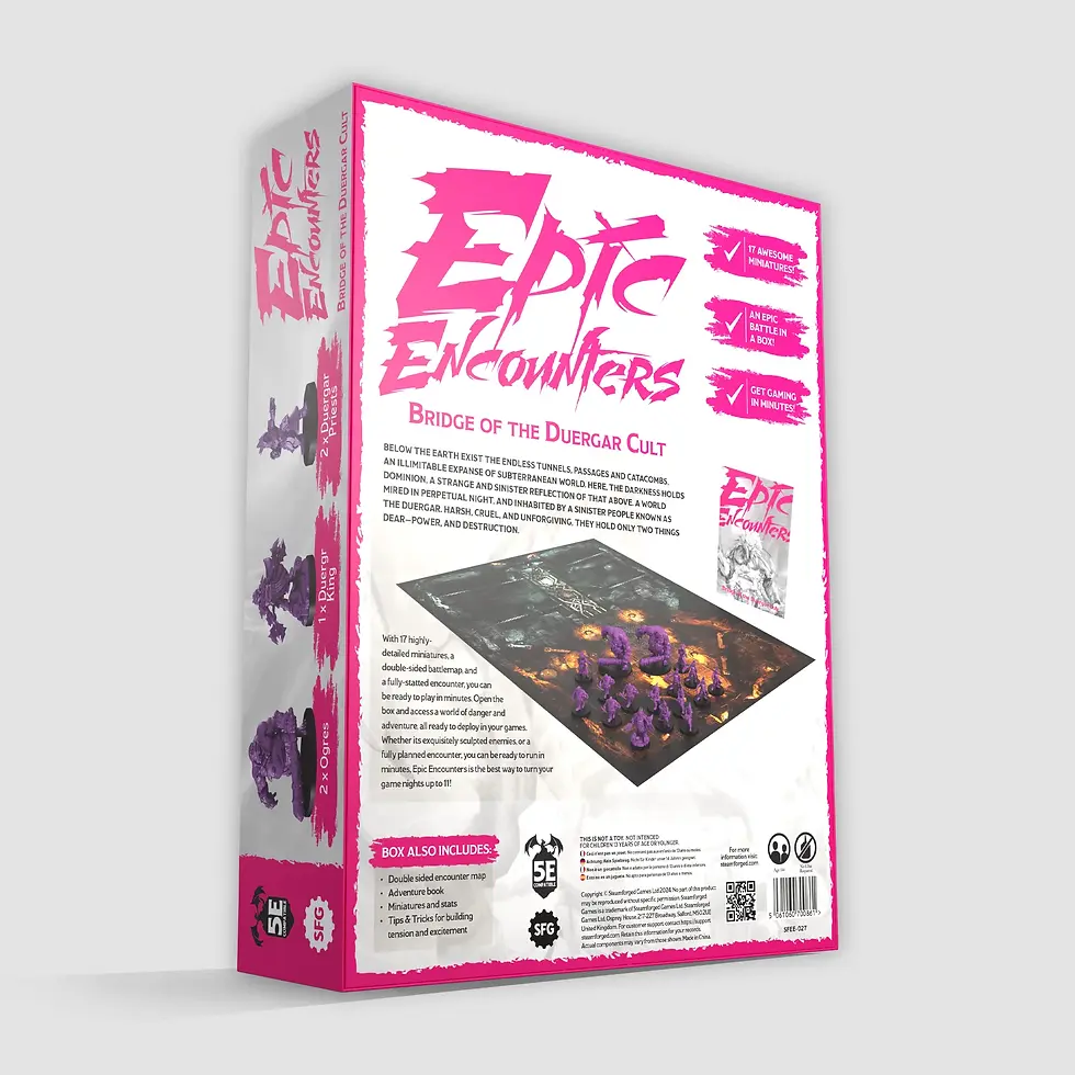 Miniature : EPIC ENCOUNTERS : BRIDGE OF THE DUERGAR CULT