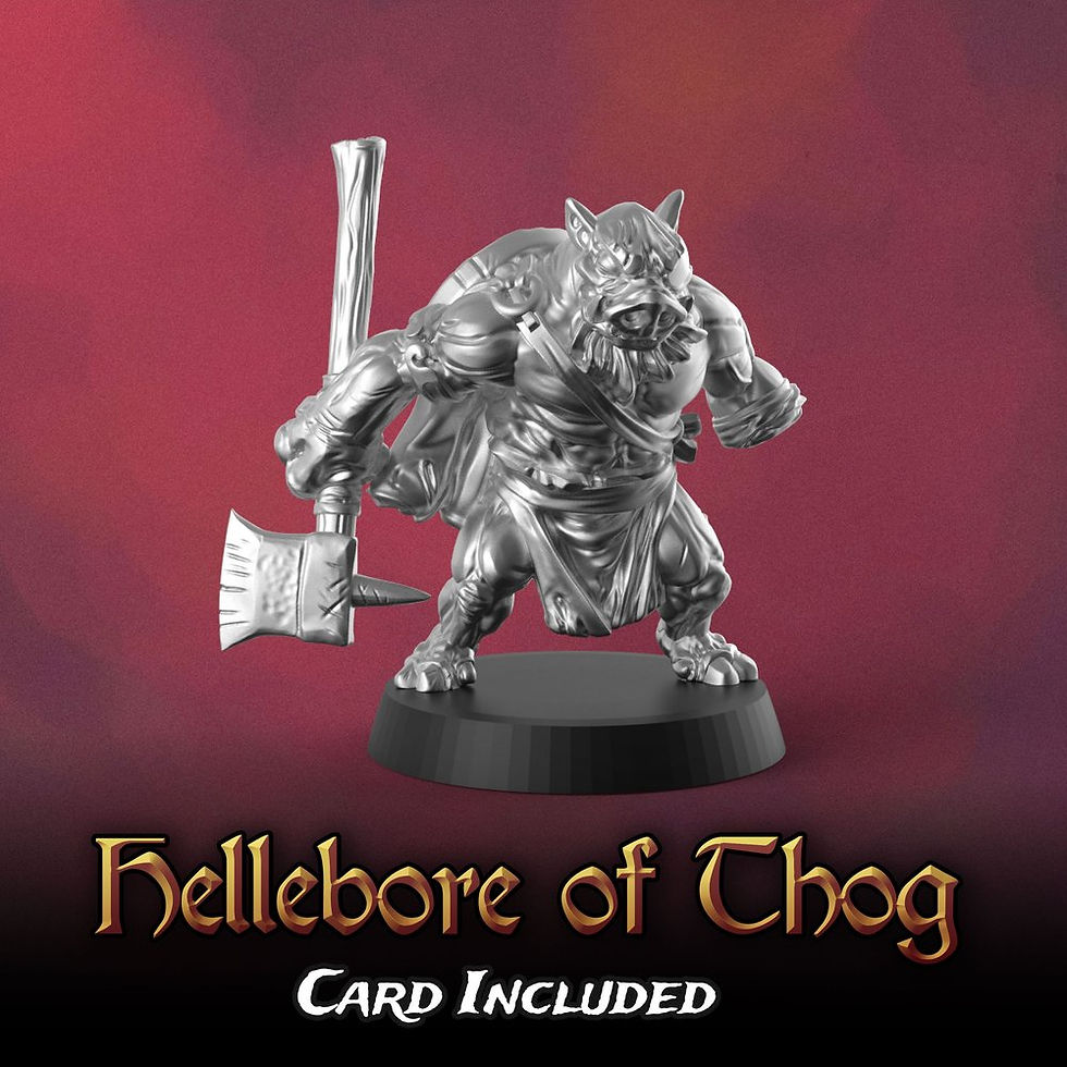 Miniature : RELIC BLADE - Paragon : Hellebore de Thog