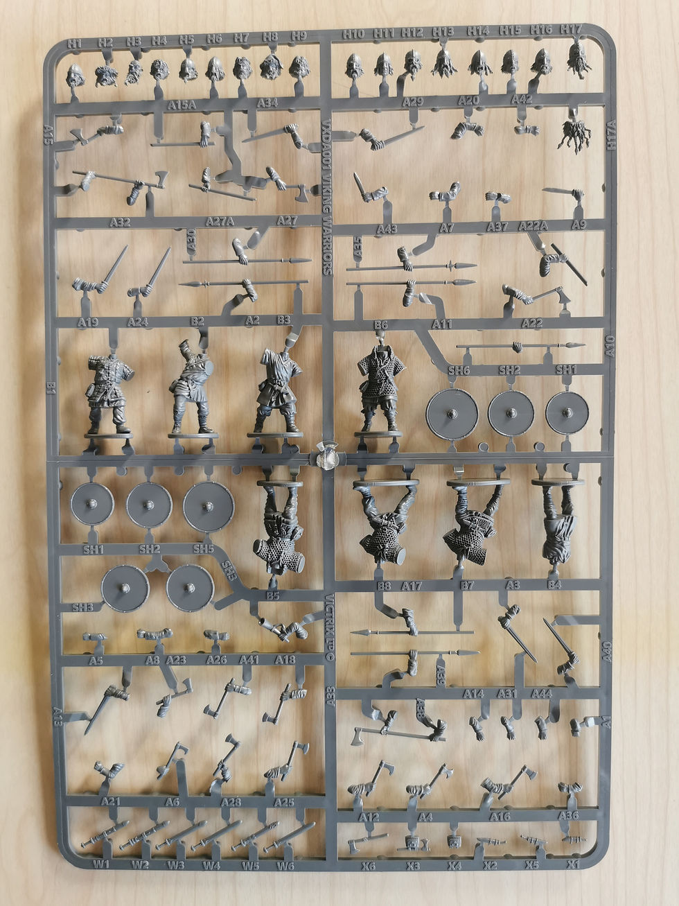 Miniature : Grappe - Victrix Miniatures - Vikings (x6)