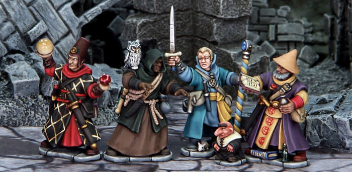 Miniature : Grappe - FROSTGRAVE WIZARDS (4) - OSPREY GAME