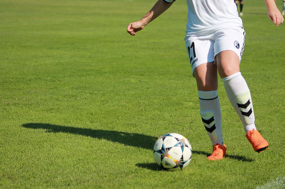 women and football