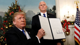 Build up that wall: Trump's support for Israel