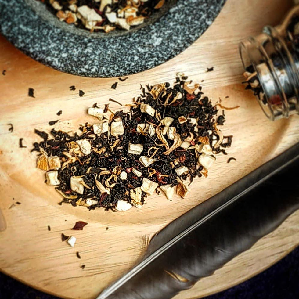 Thumbnail: DÍSABLÓT - Offering herbal blend to awaken energy at Imbolc -