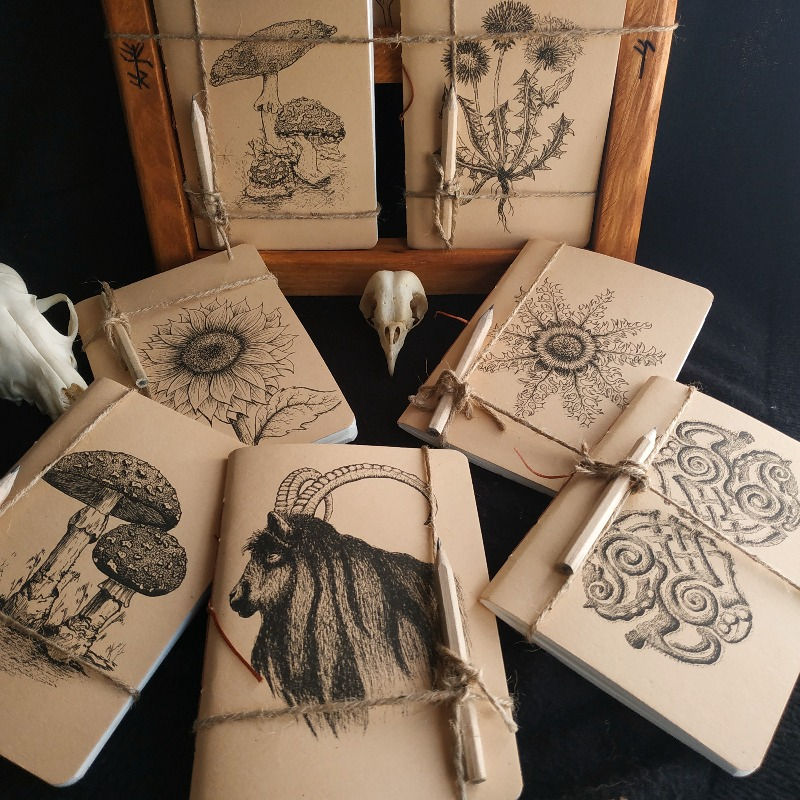 Miniatura: AGENDA DE BOLSILLO ARTESANAL