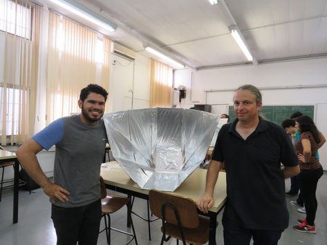 Oficina de Fogões Solares em parceria com a USP