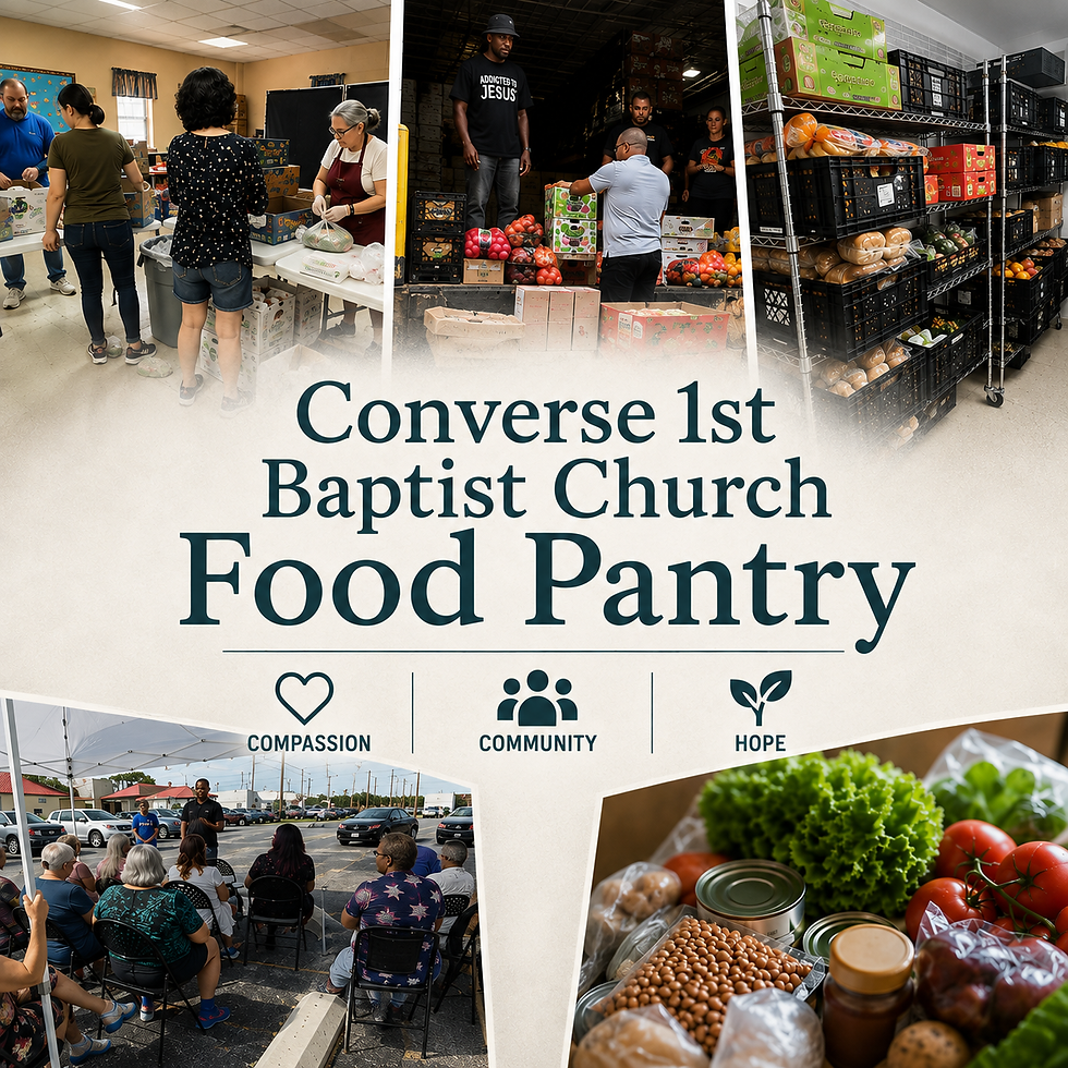 Converse First Baptist Church Food Pantry