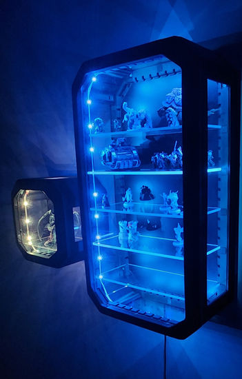 A side profile showing my larger case.