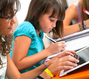 Girls Studying