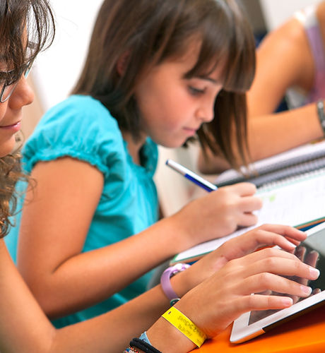 Girls Studying
