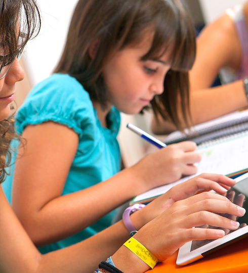 Girls Studying