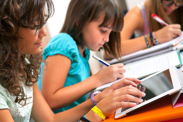 Girls Studying