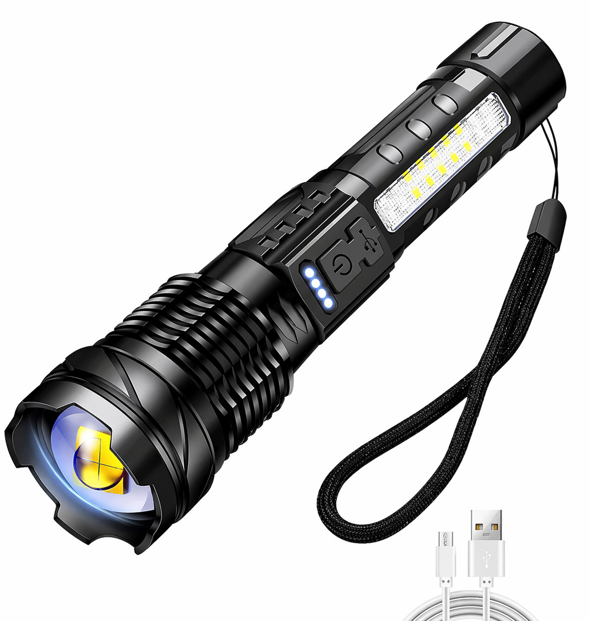 Titanium Laser Pro Flashlight