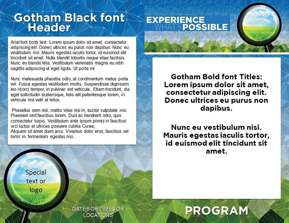 Thematic Program Design