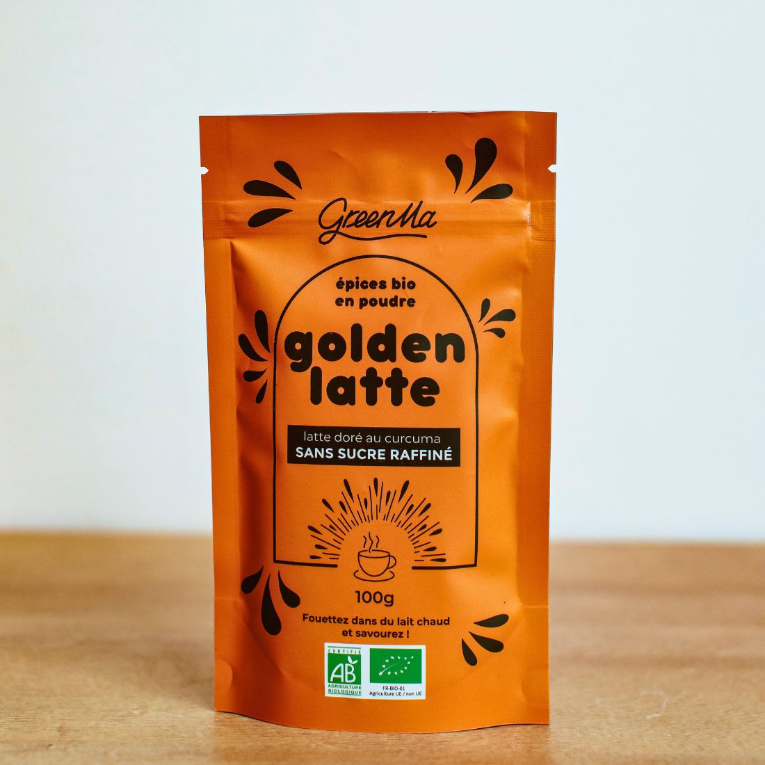 Golden latte Greenma