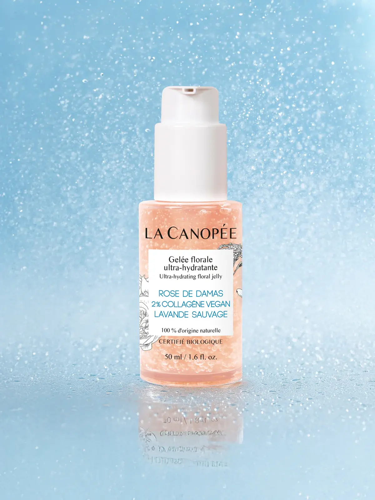 Gelée florale ultra hydratante