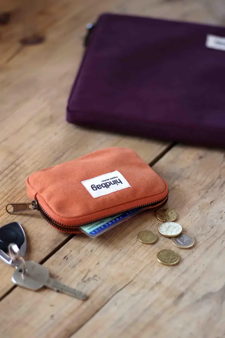 Miniature : Porte monnaie Hindbag Lili sienne