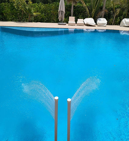 swimming pool sprinkler in dubai