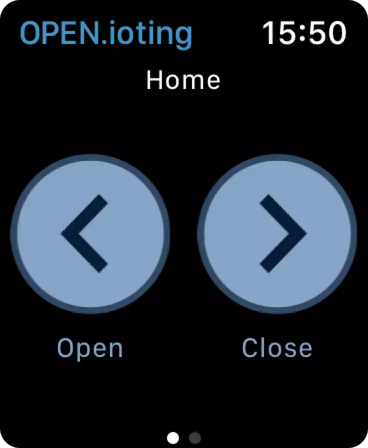 Apple watch OPEN.ioting