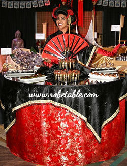 robe table asie chine japon