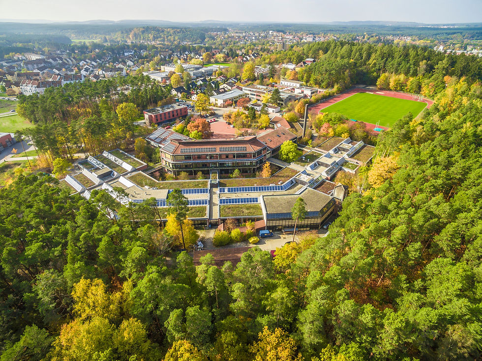 Luftaufnahme Staatliches Berufliches Schulzentrum Roth