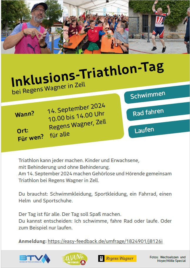 TRIATHLON-TAG BEI REGENS WAGNER IN ZELL