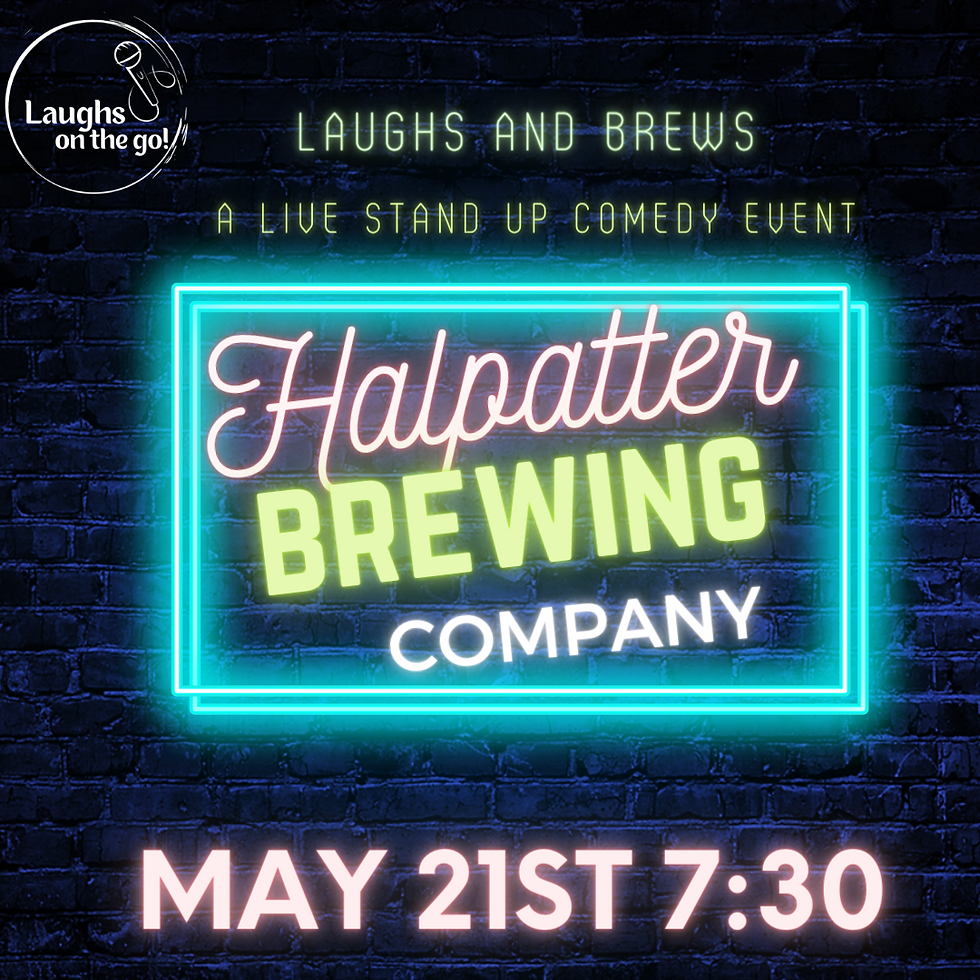 Laughs and Brews at Halpatter Brewing Co. - A Live Stand Up Comedy Event