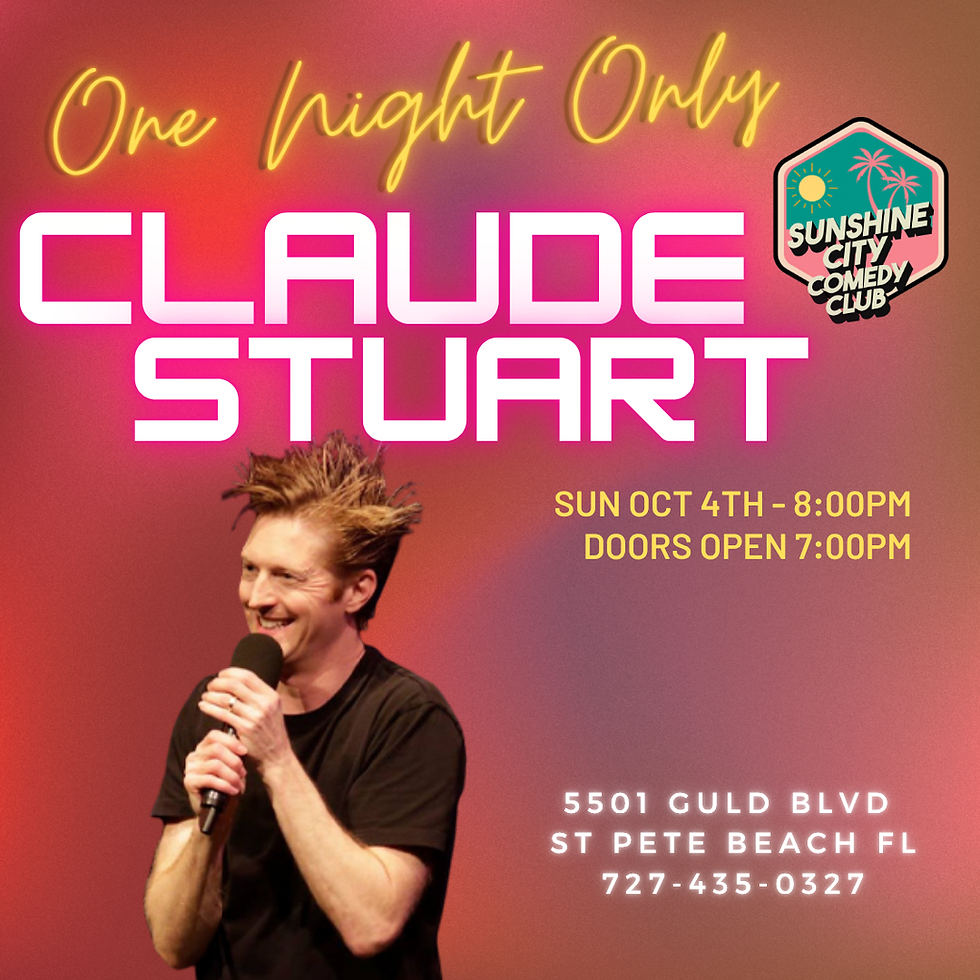 Headliner Claude Stuart