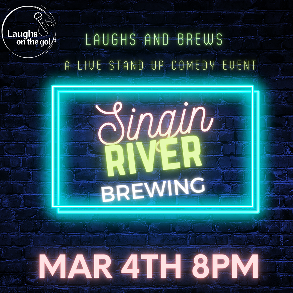 Laughs and Brews at Singin River Brewing! A Live Stand Up Comedy Event!