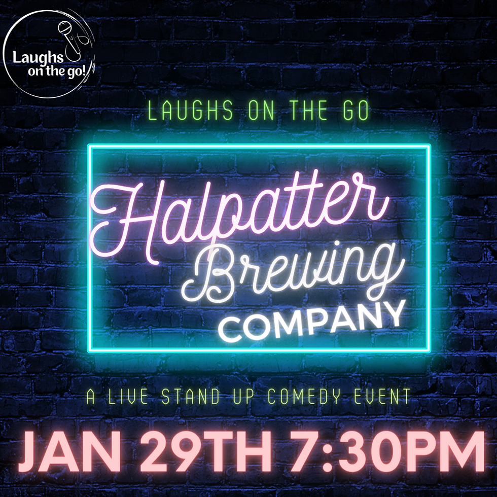 Laughs and Brews at Halpatter Brewing Co. - A Live Stand Up Comedy Event