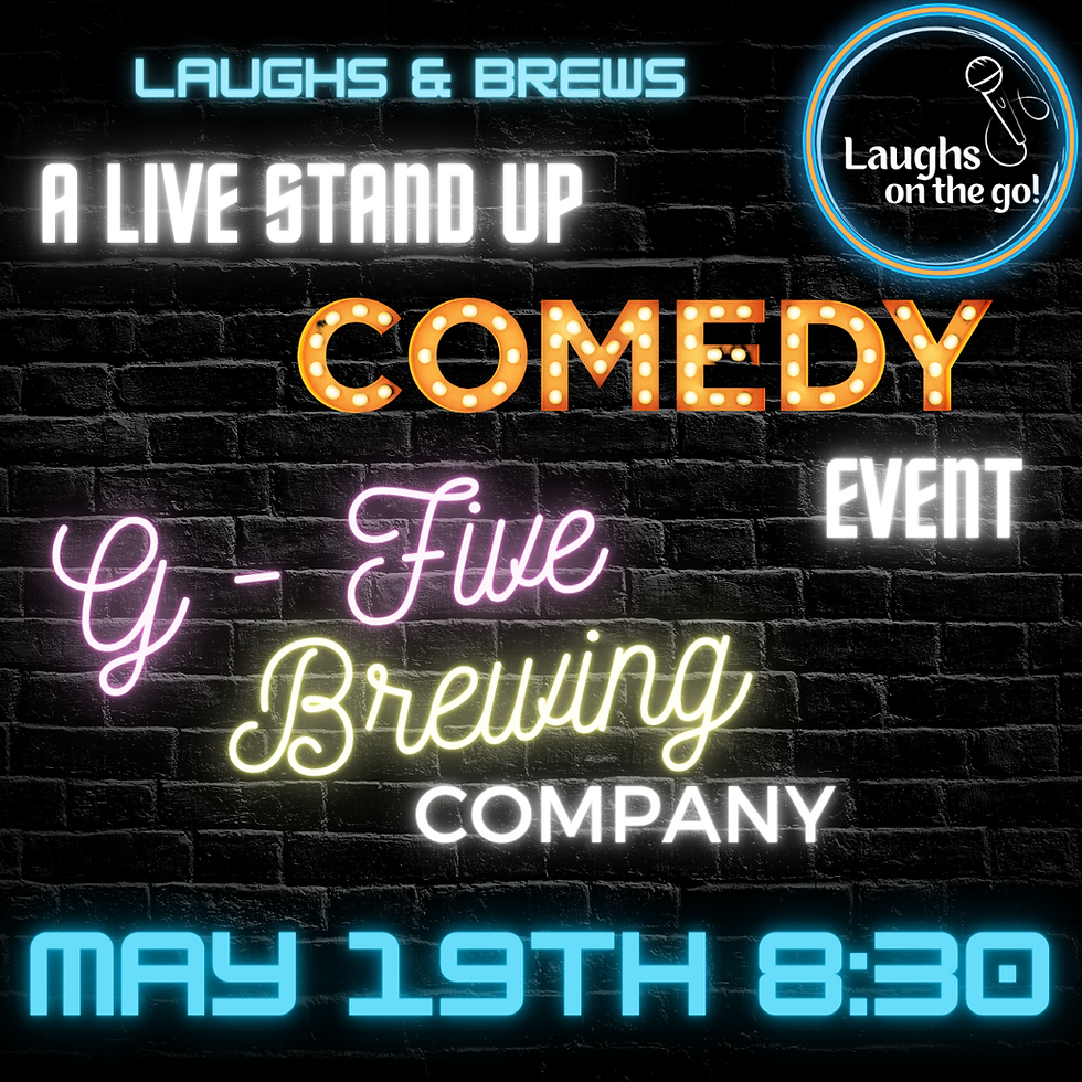 Laughs and Brews at G5 Brewing Co! A Live Stand Up Comedy Event!