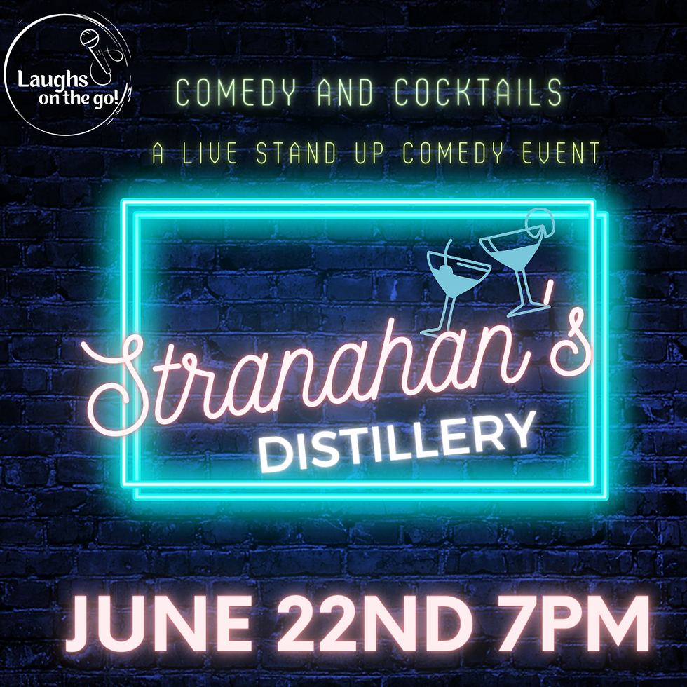 Comedy and Cocktails at Stranahan's Distillery - Live Stand Up Comedy Event!