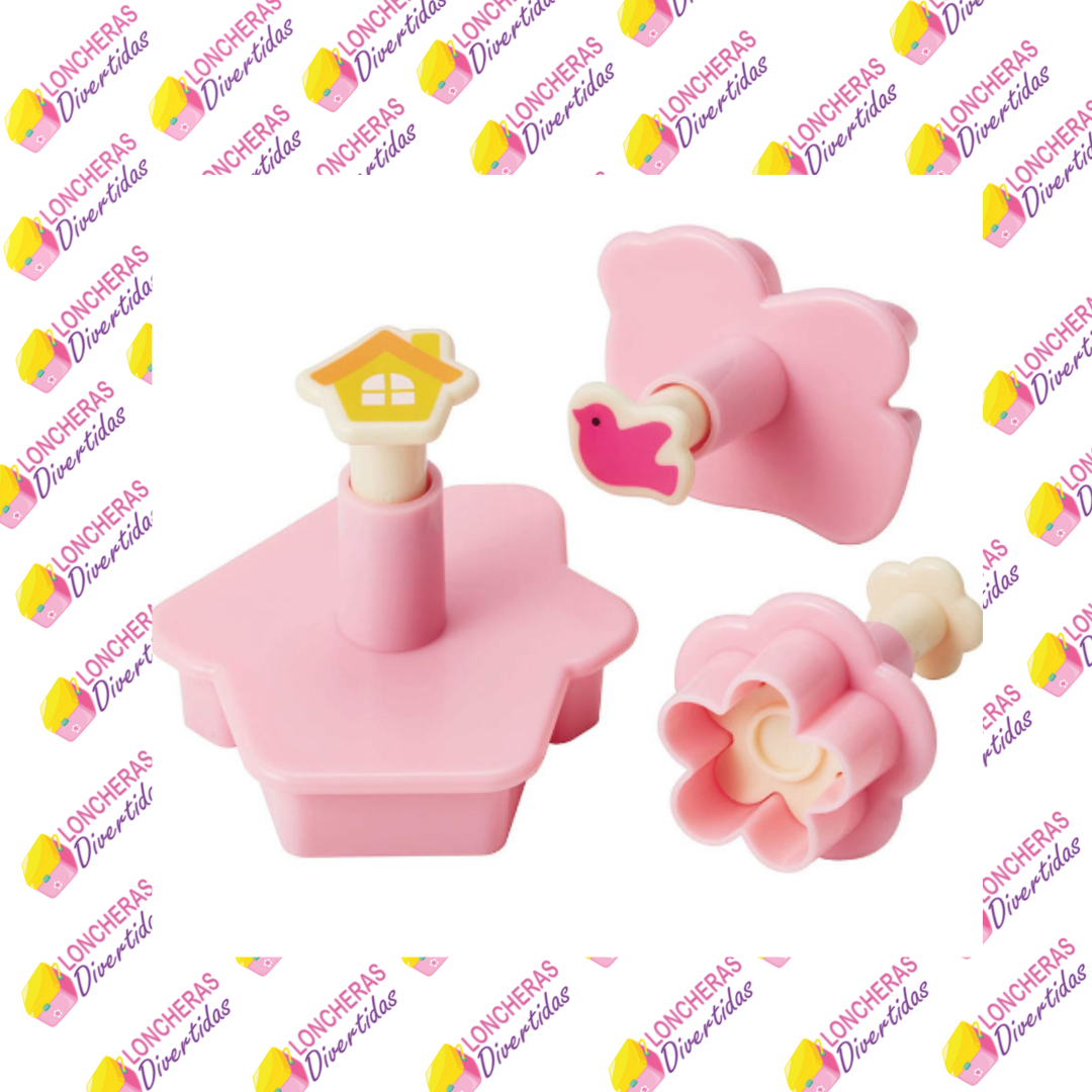 Set cortadores/selladores Casita de pájaro