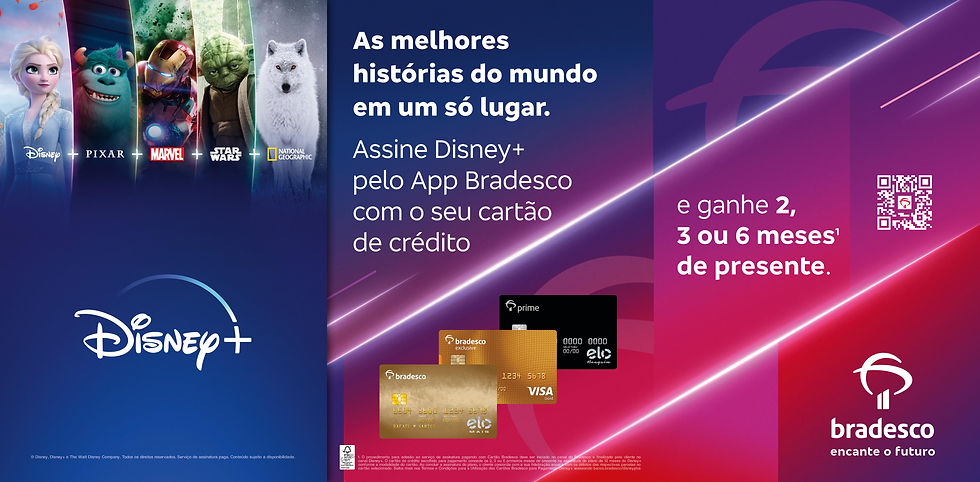 Bradesco e Disney Plus
