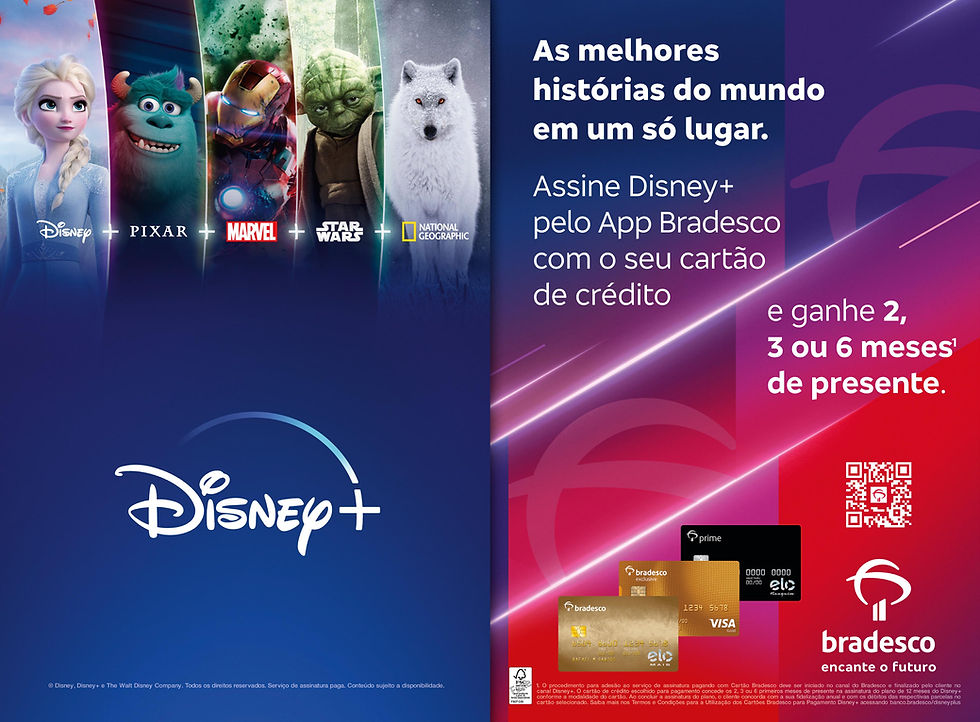 Bradesco e Disney Plus