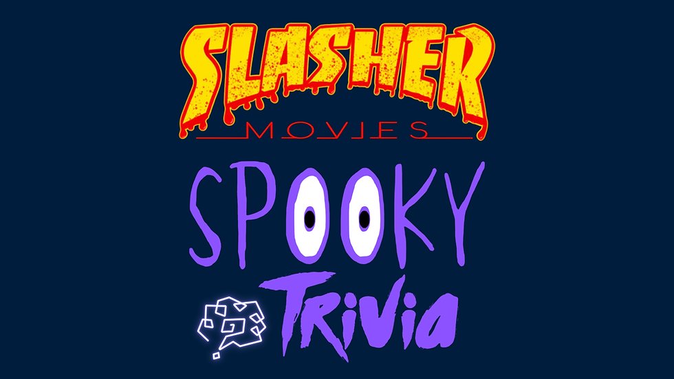 Spooky Trivia - Películas Slasher