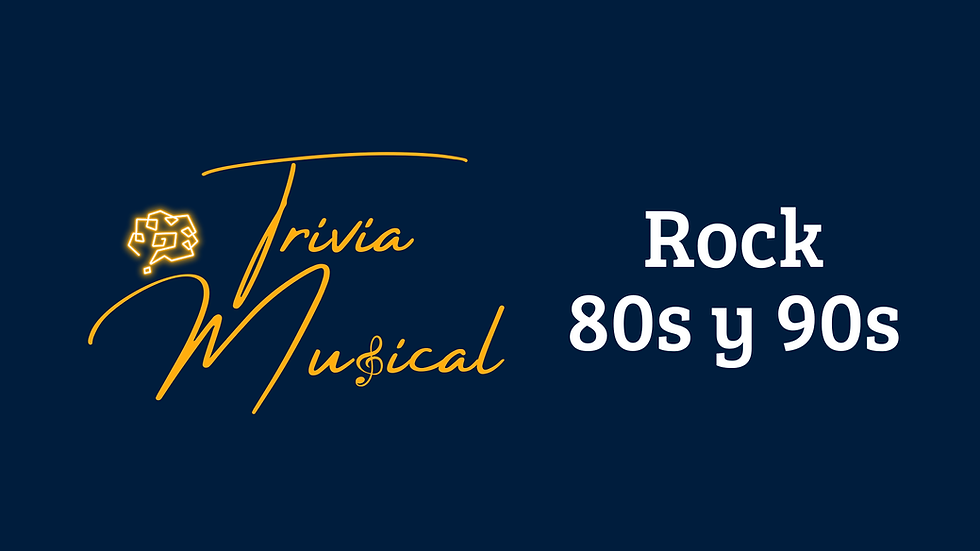 Trivia Musical - Rock 80s y 90s