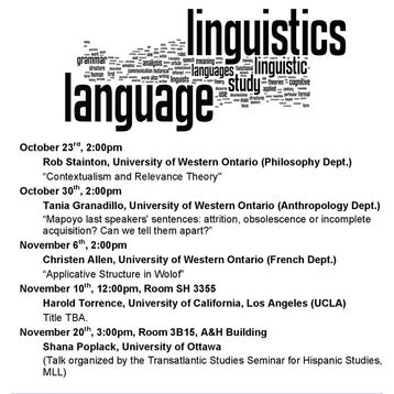 EVENT Linguistic Talks
