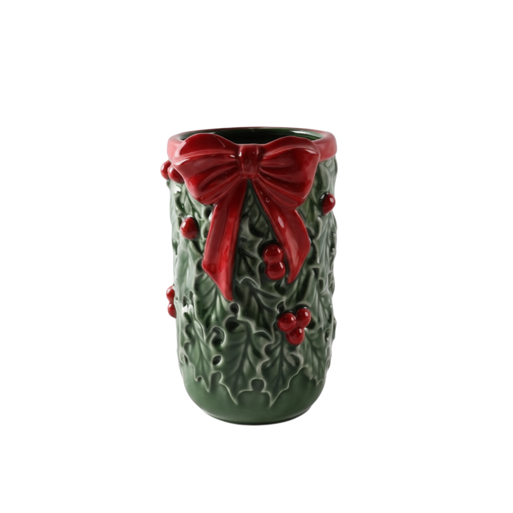 Christmas Ceramic Vase