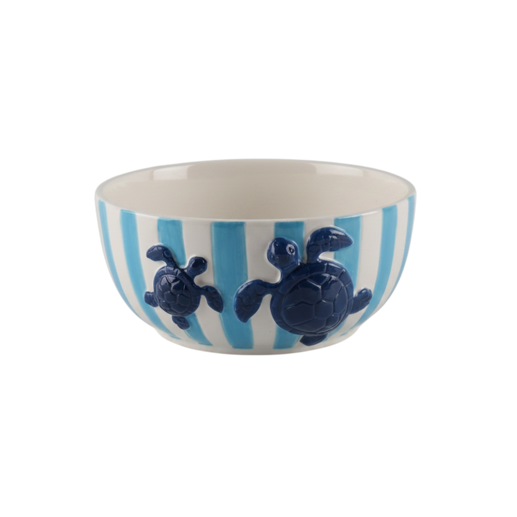 Sea Turtle Ceramic Serving Bowl