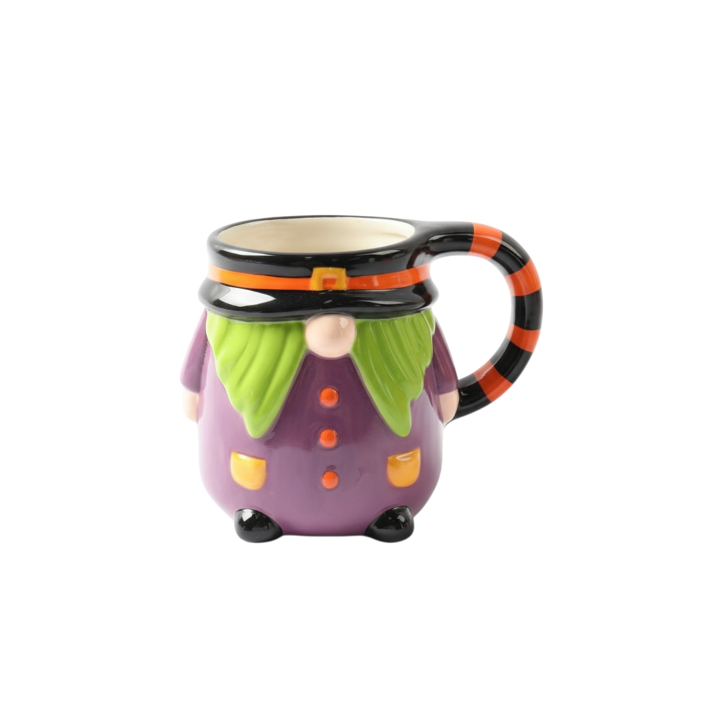 Halloween Gnome Ceramic Mug