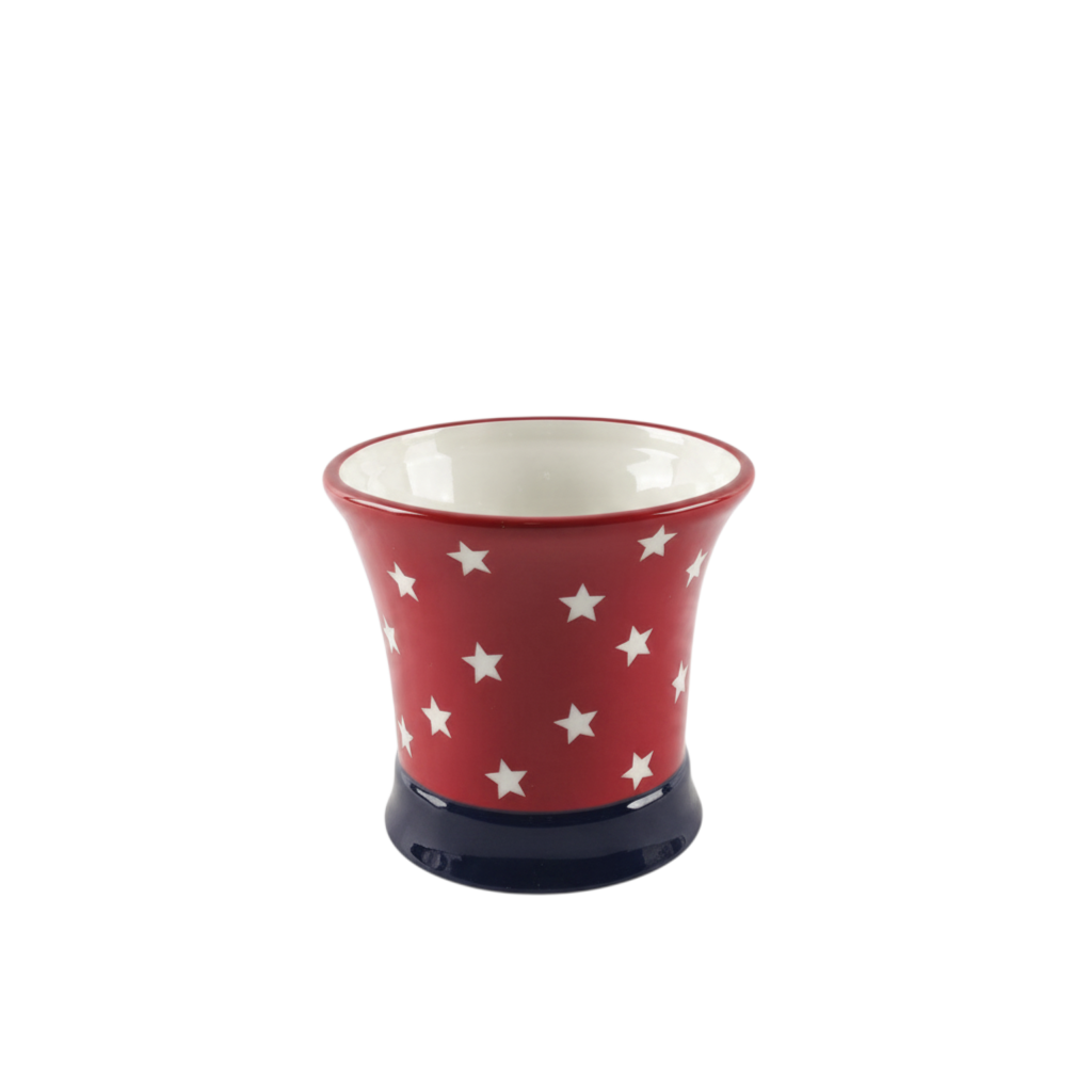 Patriotic Ceramic Planter