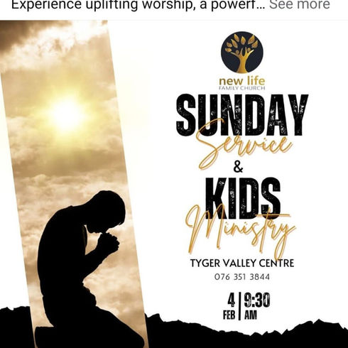 Content and Marketing Support for New Life Church Events and Coffee Shop