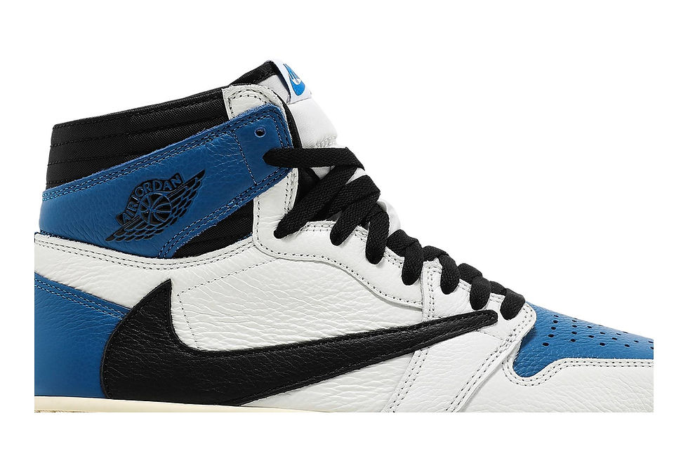 Miniatura: Fragment Design x Travis Scott x Air Jordan 1 Retro High ‘Military Blue’