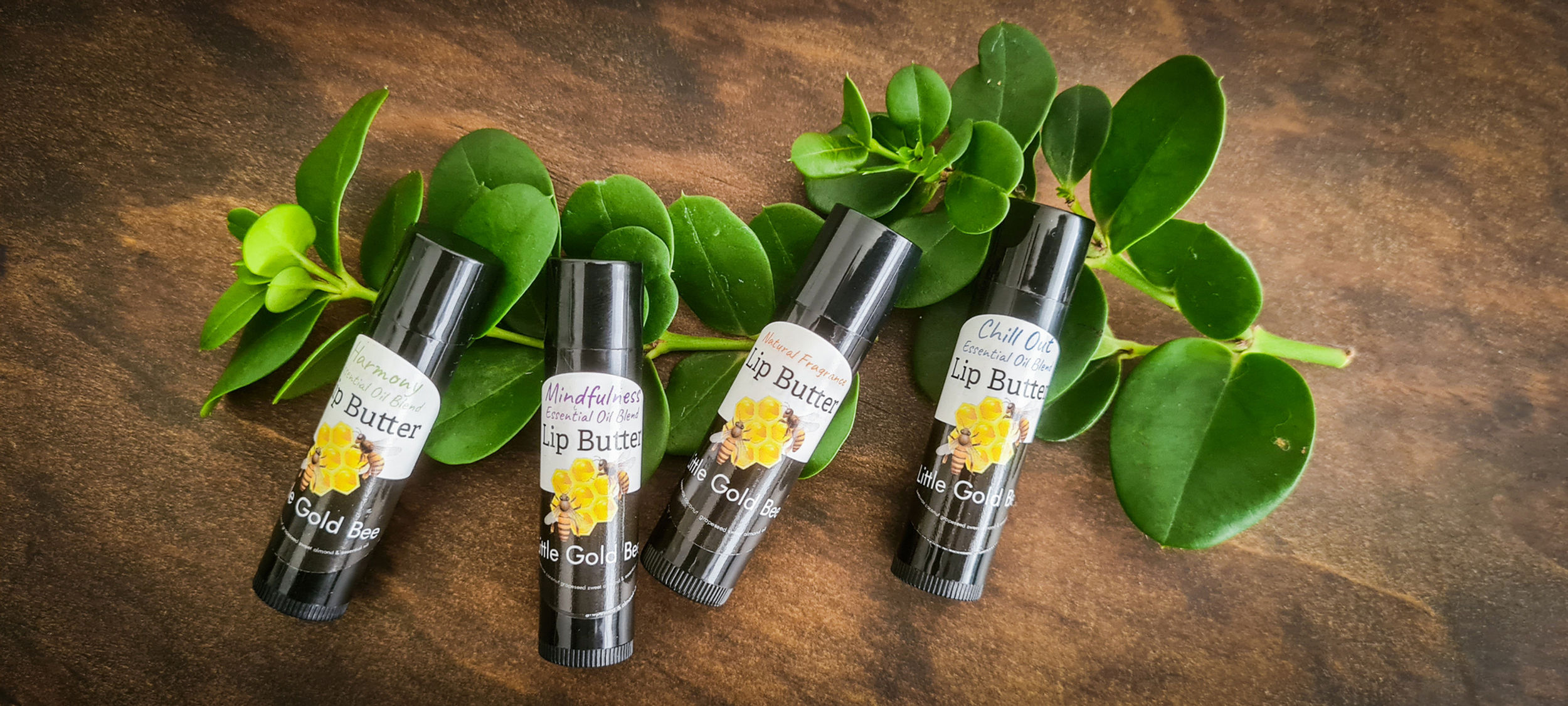 LIP BUTTER Roll up Tube - Collection of 4 Roll up Tubes