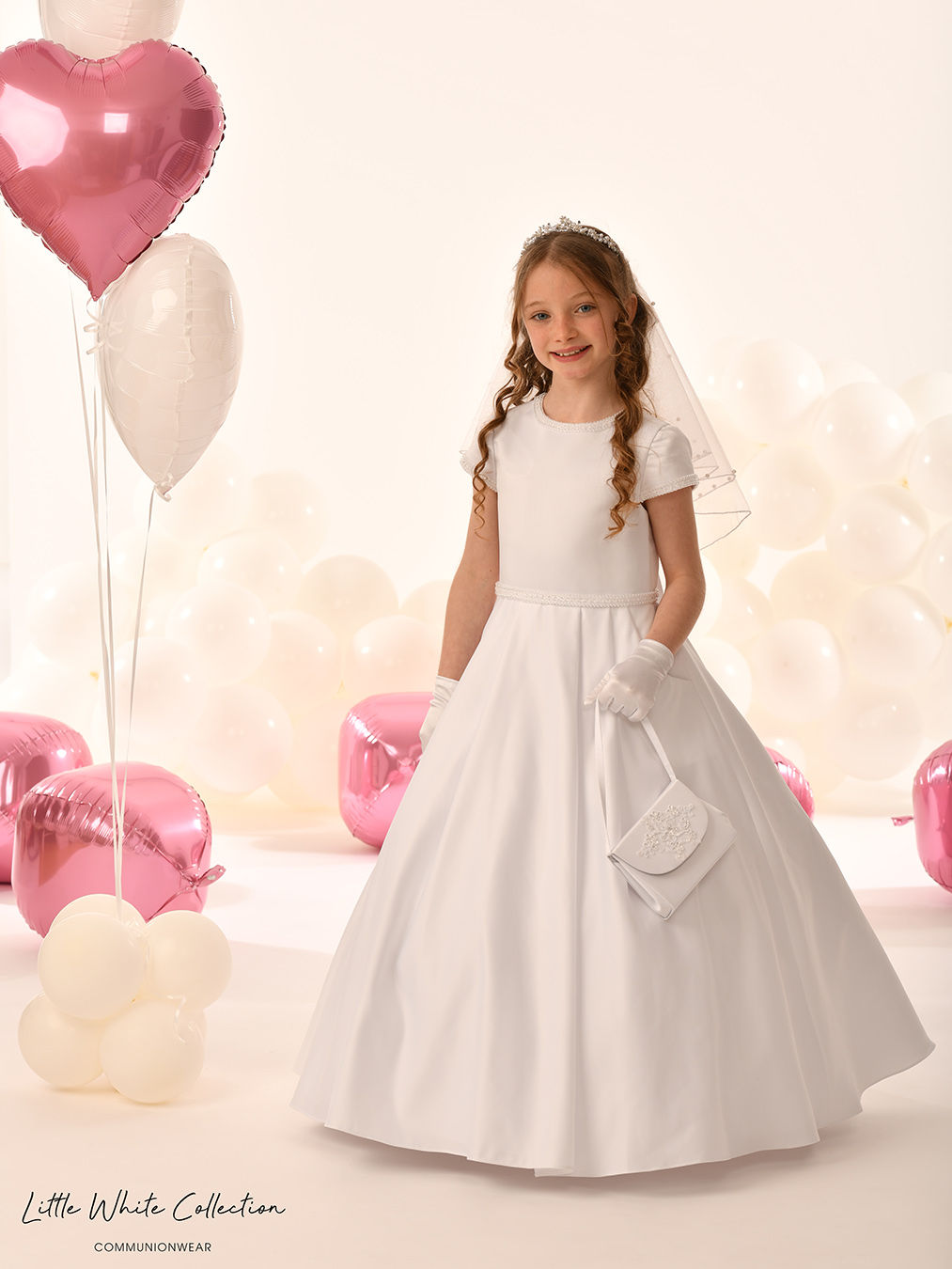 Little White Collection 'Maisie' Communion Dress