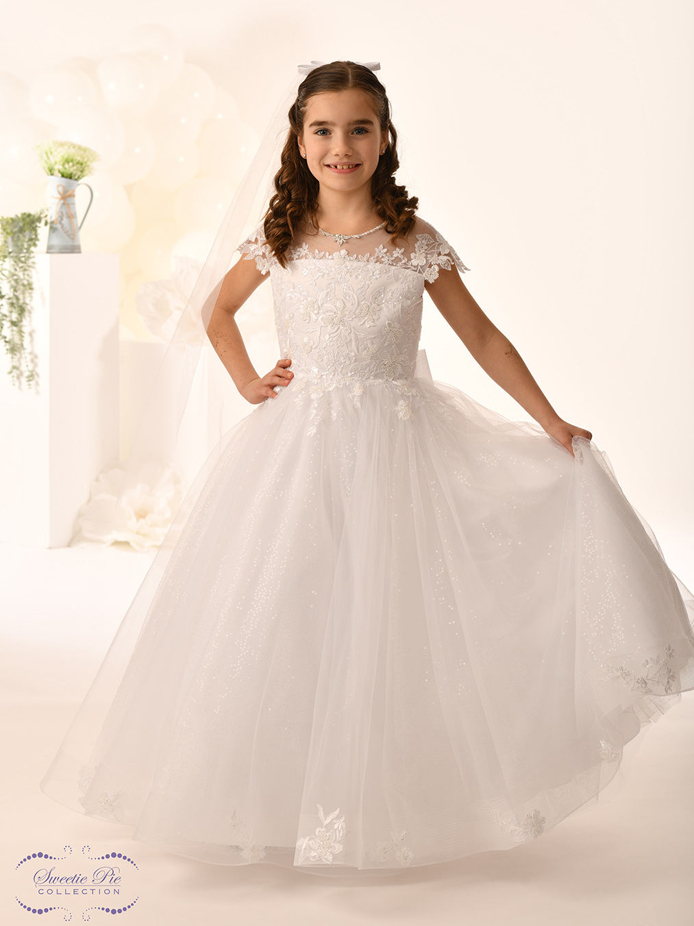 Sweetie Pie 'Celeste' Communion Dress