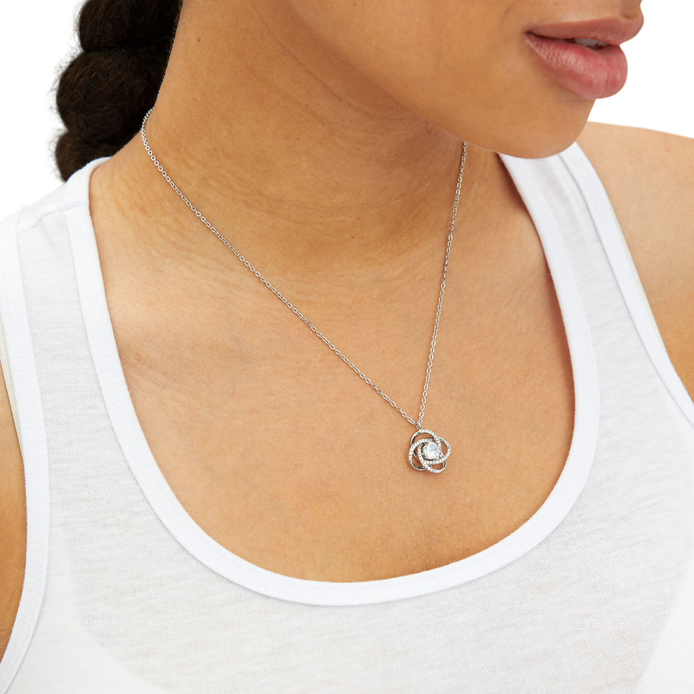 Thumbnail: Knot of Love Necklace