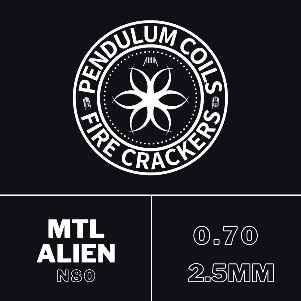 Pendulum Coil's - Alien MTL 0.7x2.5mm 2pc's