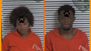 JASMINE MOUTON and KENDEL TYLER arrested – She threw 2 puppies into a dumpster, he did not stop her